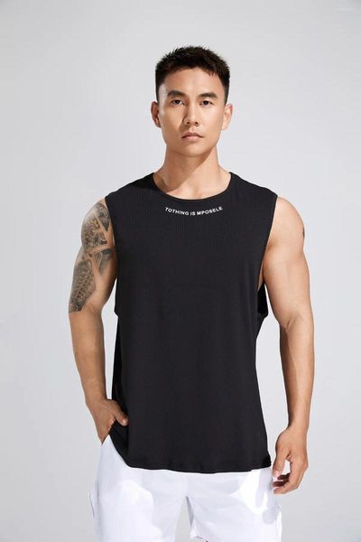 Tobs de débardeur pour hommes Fitness Desert Muscle Brothers Summer Vest Top Outdoor Running Leisure Sports sans manches