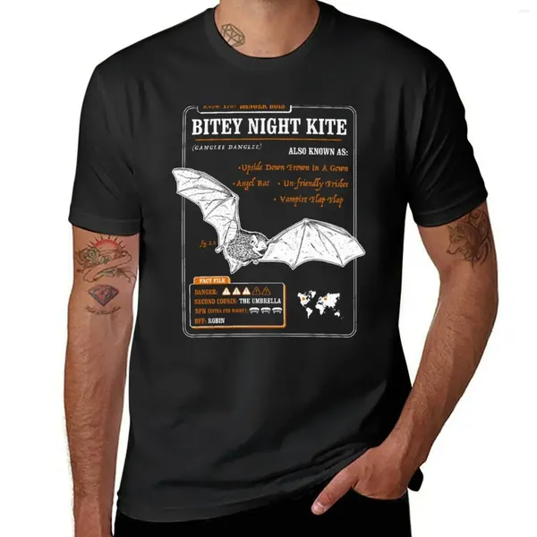 Camisetas para hombres Funny Bat Fact Bat - Camiseta de Kite Bity Night Boys