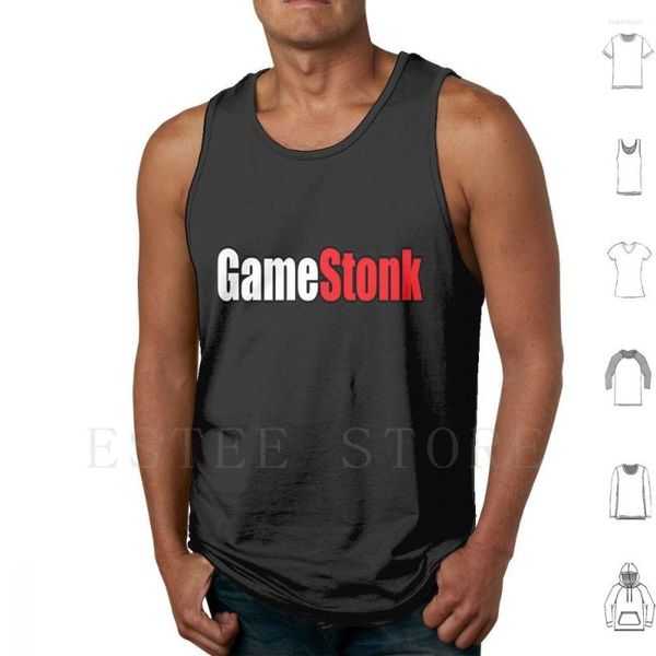 Débardeurs pour homme Gamestonk Stock Market-Can't Stop Game Stonk Gme Vest Cotton Market