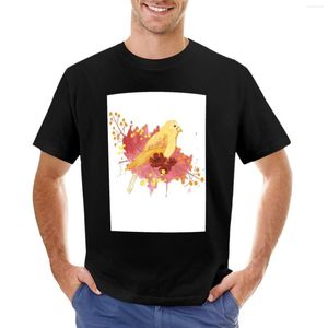 Mannen Tank Tops Golden Bird T-Shirt Korte Sweat Shirts Editie T-shirt Leuke Mannen Grafische