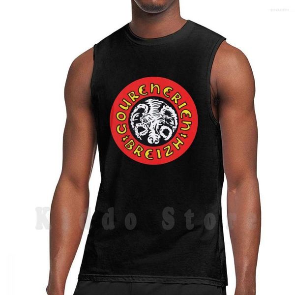 Camisetas de tirantes para hombre Gourenerien Breizh Chaleco de algodón Gouren Sport Martial Arts France De