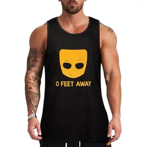 Débardeurs pour hommes Grindr - O Feet Away Top Anime T-shirts Gilets pour hommes Vêtements de sport