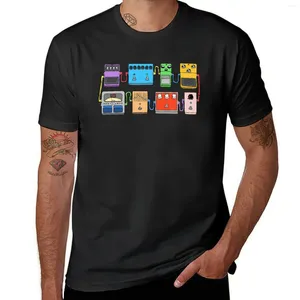 Débardeurs pour hommes PÉDALES DE GUITARE Studio d'enregistrement Ingénieur Guitariste Gear Effet de pied Illustration musicale Mug Autocollant T-Shirt Etc...