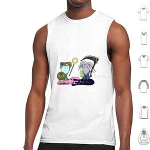 Camisetas sin mangas para hombre Harmony Of The Clerics Vest sin mangas Dnd y Cleric Life Death Clericrpg Game Games Tabletop