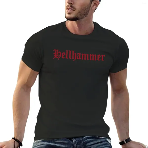 Top de réservoir masculin Hellhammer Suisse Suisse Frost Thrash T-shirt T-shirt Sports Fan T-shirts pour un garçon ajusté T-shirts Hommes
