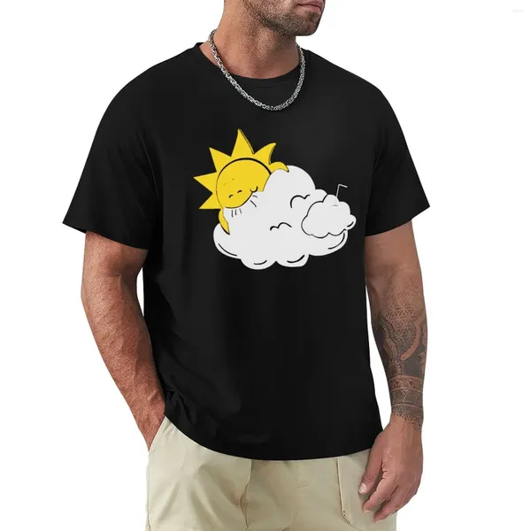 Débardeurs pour hommes Humor Mode T-shirt Bons Garçons - Lucas Sunny T-Shirt Anime Vêtements Marque O-cou Chemises Pour Hommes Noir