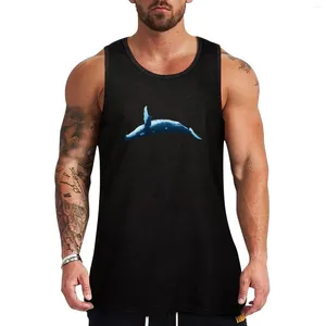 Débardeurs pour hommes Baleine à bosse Peinture Top Gym Homme Vêtements Bodybuilding Hommes