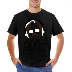 Débardeurs pour hommes Je peux vous entendre T-shirt Clem Fandango T-shirt graphique grande taille Chemises pour hommes