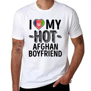 Débardeurs pour hommes J'aime mon petit ami afghan - Mignon Afghanistan Couples T-shirt romantique surdimensionné homme vêtements hommes