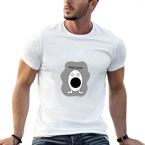 Débardeurs pour hommes Je pense que vous devriez partir - Egg Game Feed Eggs T-shirt T-shirt Vintage T Hommes Chemises graphiques