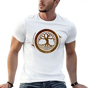 Camas de tanques para hombres Tree Tree Dojo Logotipo Camiseta de oro Camisetas gráficas Camisas gráficas Tamaño de talla masculina Camisetas