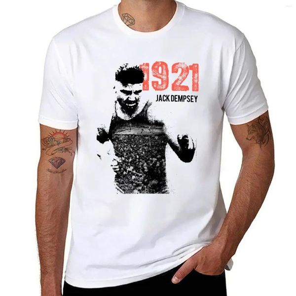 Débardeurs pour hommes Jack Dempsey. Boxe vintage. T-Shirt des années 1920, grande taille, poids lourd, T-shirts graphiques pour hommes