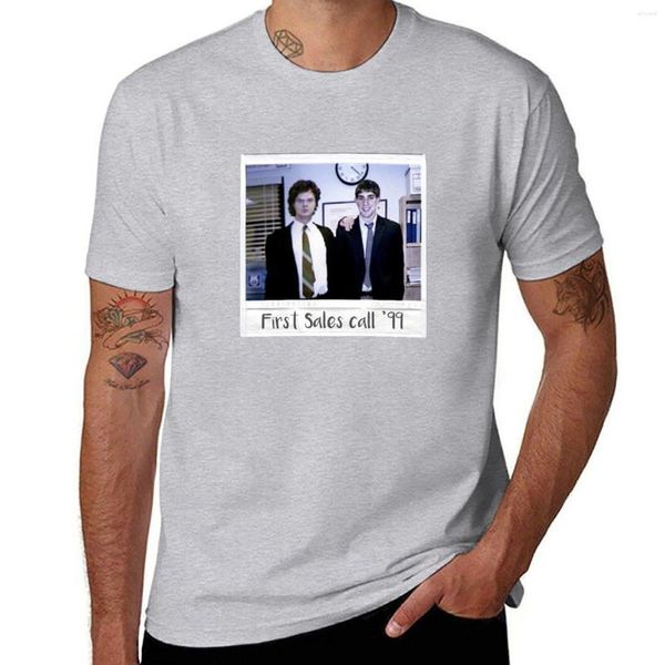 Camisetas sin mangas para hombre, camiseta Polariod con llamada de primera venta de Jim y Dwight, camiseta con estampado de animales para niños, camisetas personalizadas para hombres