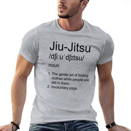 Mannen Tank Tops Jiu Jitsu Vechtsport Grafische Woordenboek T-shirt Man Kleding T-shirt Heren T-shirts Groot En lang