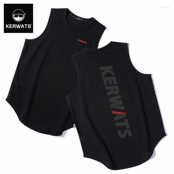 Camisetas para hombres Camiseta con sobrepeso de chaleco de verano Kerwats