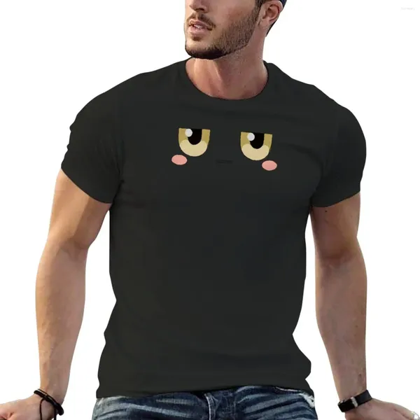 Camisetas para hombres Camiseta Kuudere Camiseta de estampado de animales cortos para niños Mensas Mensas Casuales