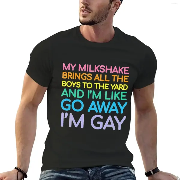 Camisetas para hombres Flagal lésbico Pride Camiseta Rainbow Camiseta Boys Animales Impresión de gran tamaño Summer Top Mens