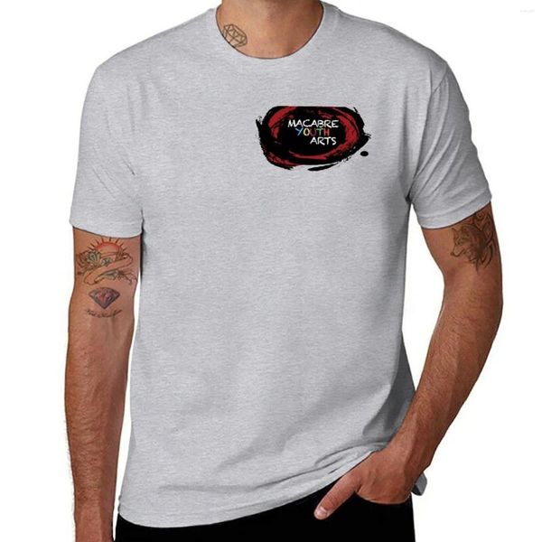 Débardeurs pour hommes Tops Macabre Youth Arts T-shirt T-shirts drôles Chemise graphique personnalisée Vêtements pour hommes