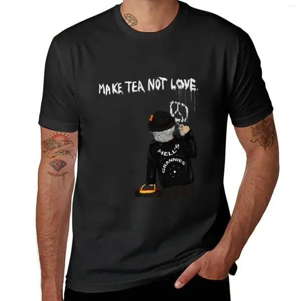 Les débardeurs masculins font des t-shirts Not Love T-shirts personnalisés pour hommes T-shirts graphiques Hip Hop