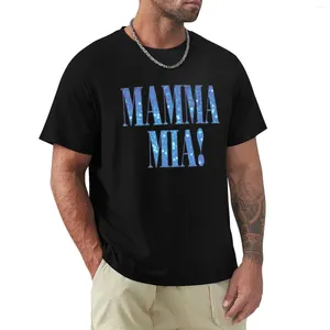 Tanktops voor heren Mamma Mia -disco- T-shirt korte jongens dierenprint shirt heren T-shirts