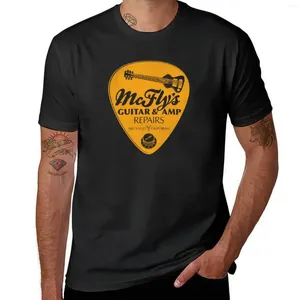 Tops pour hommes McFly's Repailes - T-shirt orange pour un garçon Customs Design votre propre T-shirt Hommes