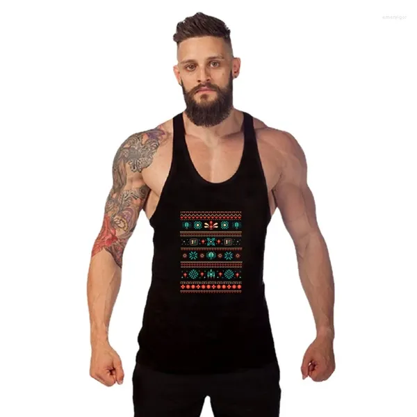 Camisetas sin mangas para hombres Hombres Ropa de gimnasia Hombre Suéter Pixel Punto Verano Casual Manga T-Gimnasio Algodón Invierno Clo