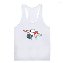 Camisetas para hombres Men Men Clothing Man The Ancient Magus Bride 2 Unisex t-gym mujeres a