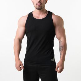 Hommes débardeurs hommes serré débardeur gym fitness gilet hommes muscle sports loisirs jogging exercice sans manches chemise 230324