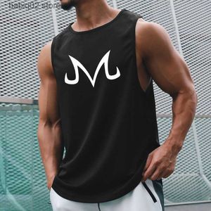 Tanktops voor heren Heren mode tanktop Gym Fitness Workout Casual mouwloos shirt Zomer mannelijk vest Singlet Anime Z T-kleding T230417