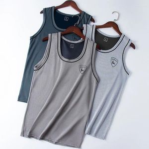 Débardeur pour hommes, sous-vêtements pour hommes, haut sans manches, gilet musculaire solide, sous-vêtements à col rond, T-shirt de Sport, musculation