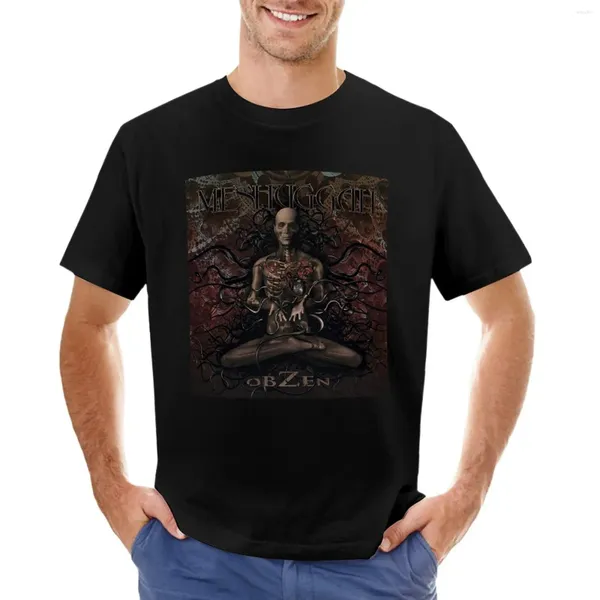 Débardeurs pour hommes Meshuggah Clasic-Tshirt T-shirt T-shirts personnalisés Anime Vêtements Slim Fit pour hommes