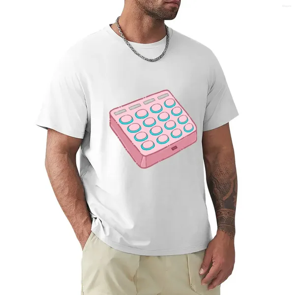 Tops de débardeur masculin MIDI Fighter 3D T-shirt rose garçons T-shirts Vêtements d'été pour un garçon court blanc