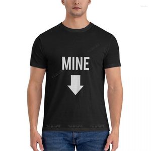 Camisetas sin mangas para hombre MINE, camiseta ajustada, camiseta para hombre, camisas de manga corta para hombre, camiseta negra de algodón para hombre, camiseta de verano