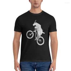 Débardeurs pour hommes VTT Goat T-shirt classique T-shirt T-shirt ajusté T-shirts pour hommes garçons imprimé animal hommes drôle