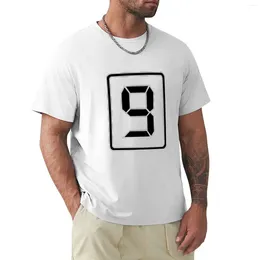 Heren Tank Tops Mr Game En Horloge Nummer 9 T-shirt Esthetische Kleding Aangepaste T-shirt Zomer Top Editie Shirts voor Mannen Grafisch