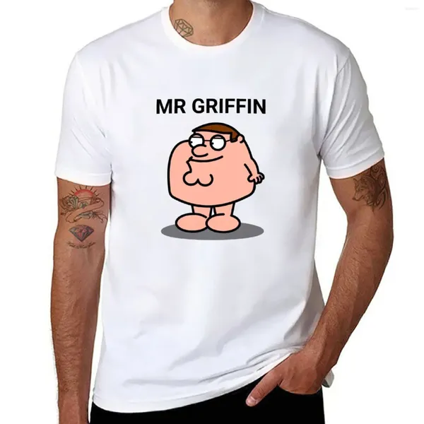 Tobs de débardeur pour hommes T-shirt Griffin Kawaii Vêtements personnalisés T-shirts Summer Graphic Men