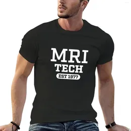 Tops de débardeur masculin MRI Tech - Conception de t-shirts de style collégial pour technologue Blacks Anime Shirts Graphic Tees Vêtements