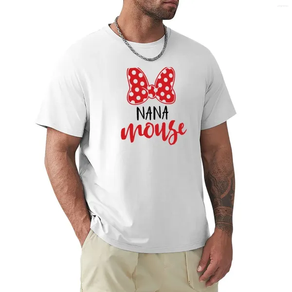 Débardeurs pour hommes Nana Mouse T-shirt T-shirts blancs Heavyweight Boys Blanc Slim Fit pour hommes