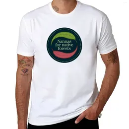 Débardeurs pour hommes Nannas pour les forêts indigènes T-shirt court vêtements esthétiques T-shirts hommes Pack