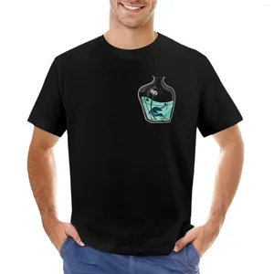 Herentanktops Nessie in een fles t-shirt shirts grafische T-stukken spaties