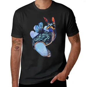 Tanktops voor heren Nudibranch T-shirt Zwart T-shirts Shirt Man Aangepaste T-shirts geschikt voor mannen