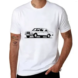 Camisetas sin mangas para hombre, camiseta con dibujo de chasis viejo W123, blusa de verano, camisetas blancas para niños, ropa para hombres