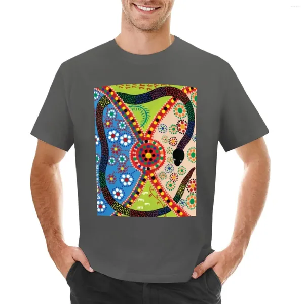 Débardeurs pour hommes Tops One TribeProtégé par Rainbow Serpent T-shirt Vintage Boys Whites Sports Fans Mens T-shirt Graphique