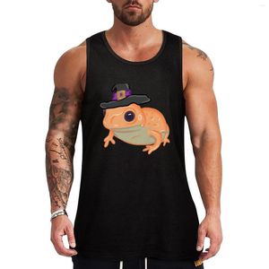 Débardeurs pour hommes Orange Witch Frog Top Bodybuilding Vêtements Homme Chemise Hommes Vêtements