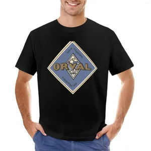 Tobs de débardeur pour hommes Orval T-shirt Animal Prinfor pour garçons vêtements d'été Vêtements surdimensionnés Blanks Hommes