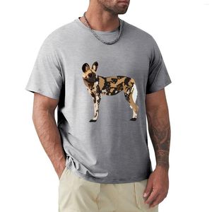 Débardeurs pour hommes P Is For Painted Dog T-Shirt Graphic T Shirt Vintage Shirts Boys White Mens