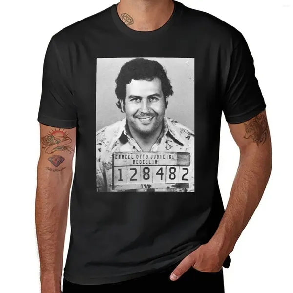 Tops nabot pour hommes t-shirts pablo escobar t-shirts sèche rapides vêtements de vêtements esthétique Fruit des t-shirts pour hommes à mécanisme