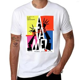 Les débardeurs masculins Pedro Almodovar mettent-moi!Vers le bas!T-shirt garçons animaux imprimées fans de sport blancs pour un garçon masque en t-shirts