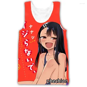 Débardeurs pour hommes Phechion Femmes / Hommes Impression 3D Ijiranaide Nagatoro Hayase San Harajuku Vest D12