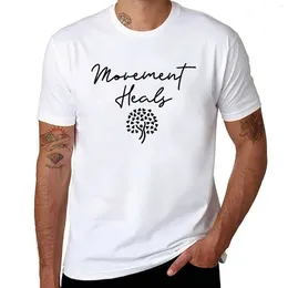 Tanktops voor heren Pilates - Movement Heals T-shirt Grafische T-shirts Vintage kleding Grappige Anime T-shirts